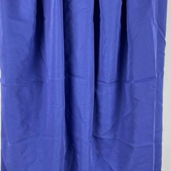 She Europe Skirt Long Maxi Size 10 EU 42 Blue Button - Picture 8 of 9